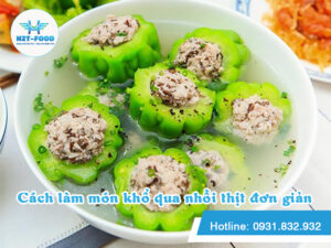 khổ qua nhồi thịt