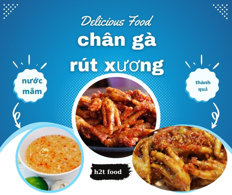 chân gà rút xương