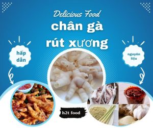 chân gà rút xương