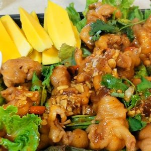 món ngon từ chân gà rút xương