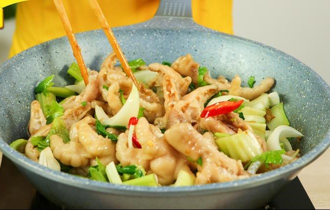 món ngon từ chân gà rút xương
